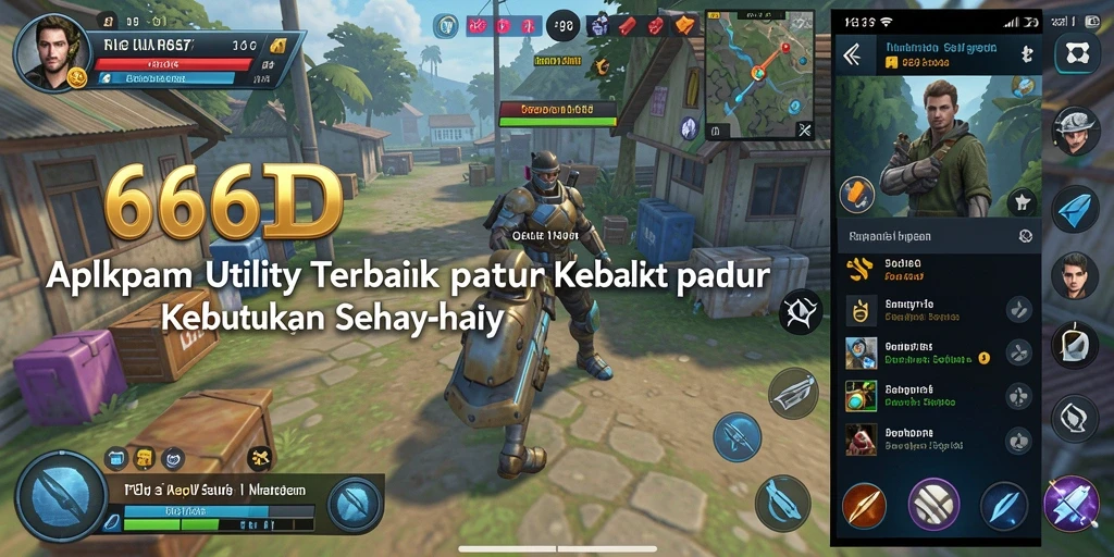Tampilan antarmuka aplikasi 66D yang sederhana dan efektif.