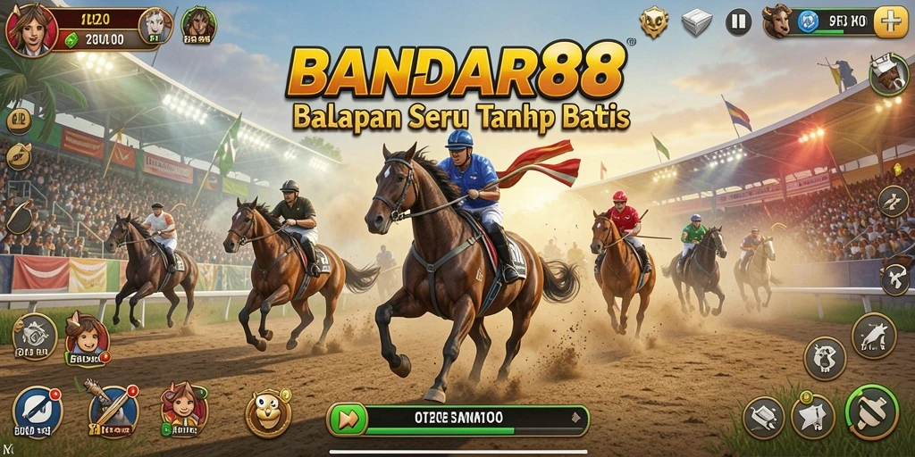 Gameplay seru dalam balapan mobil yang menguji keterampilan.