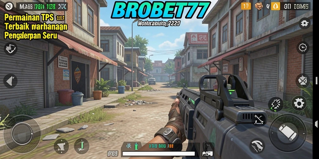 Gambaran gameplay seru dari BROBET77 dalam aksi TPS.