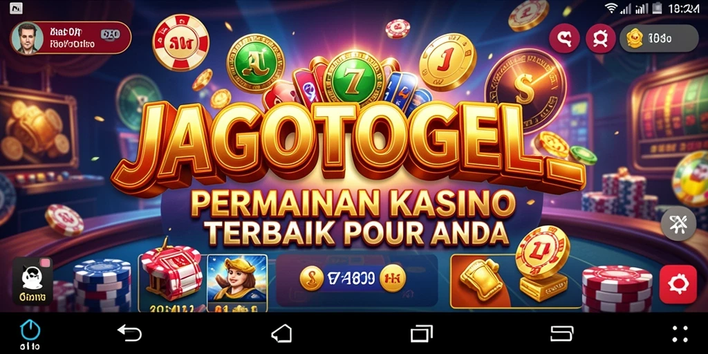 Tampilan menarik dari gameplay Kasino di JAGOTOGEL.