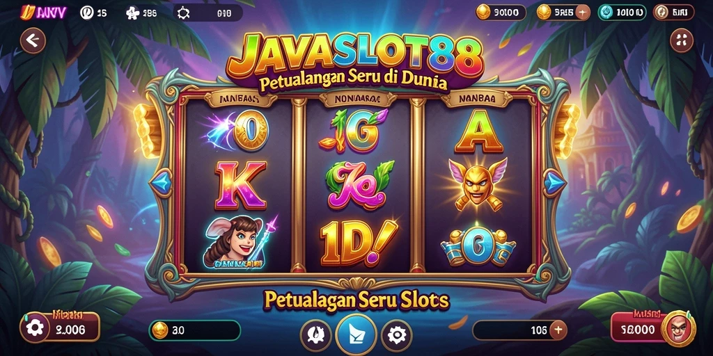 Tampilan gameplay JAVASLOT88 yang menegangkan dan penuh petualangan.