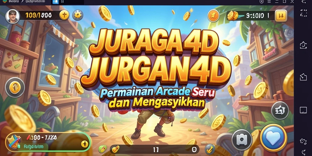 Tampilan gameplay seru JURAGAN4D dengan grafis menarik.
