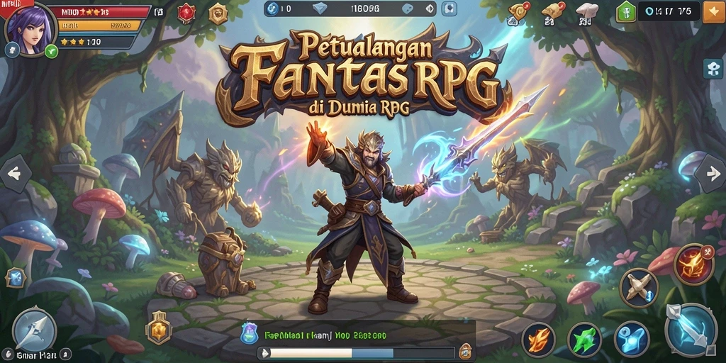 Gameplay seru MPOID di dunia fantasi yang mendebarkan.