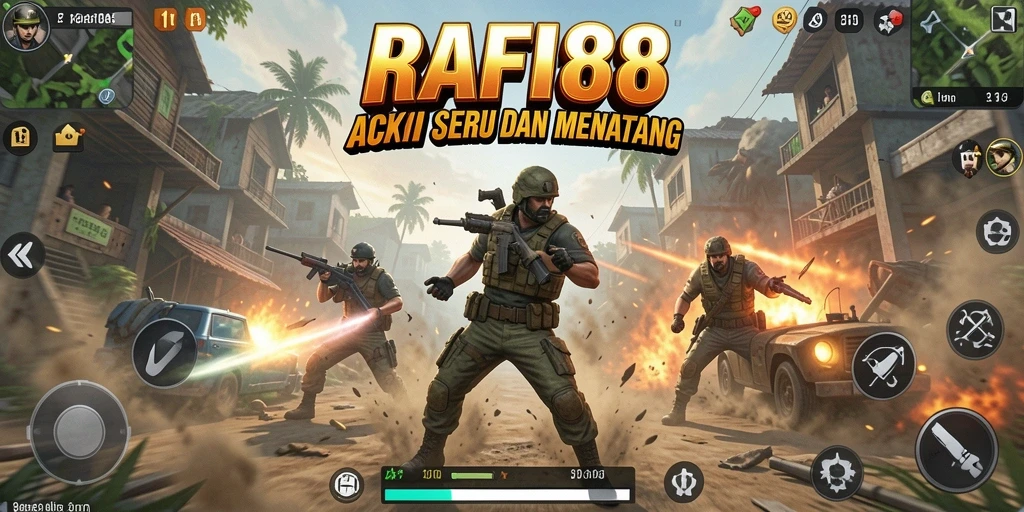 Tampilan gameplay seru dari RAFI88 dengan aksi menegangkan.