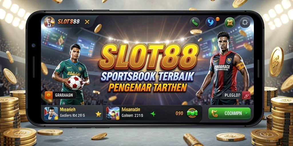 Tampilan utama SLOT88 dengan fitur taruhan olahraga yang interaktif.