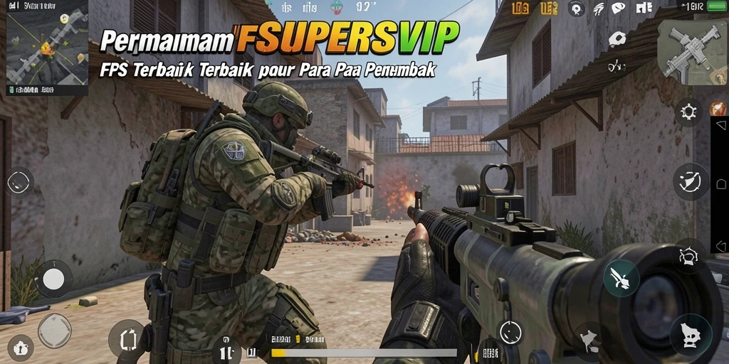 Tampilan mendebarkan dari gameplay <strong>SUPERSVIP</strong> yang penuh aksi.