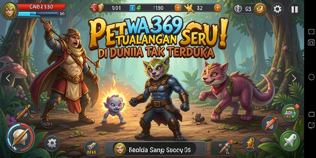 Gameplay seru dari WA369 dalam dunia petualangan.